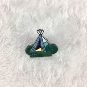 3/$23 NEW! Camping brooch pin1 piece